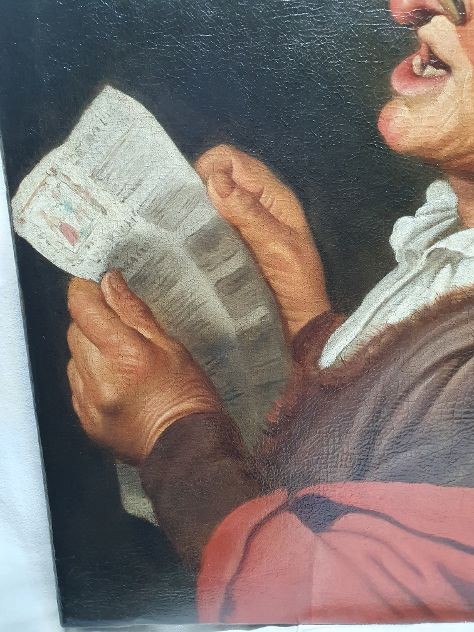 GERRIT VAN HONTHORST HUILE SUR TOILE-photo-4