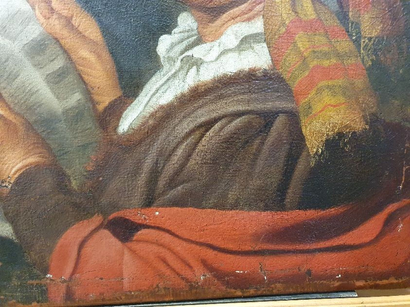 GERRIT VAN HONTHORST HUILE SUR TOILE-photo-3