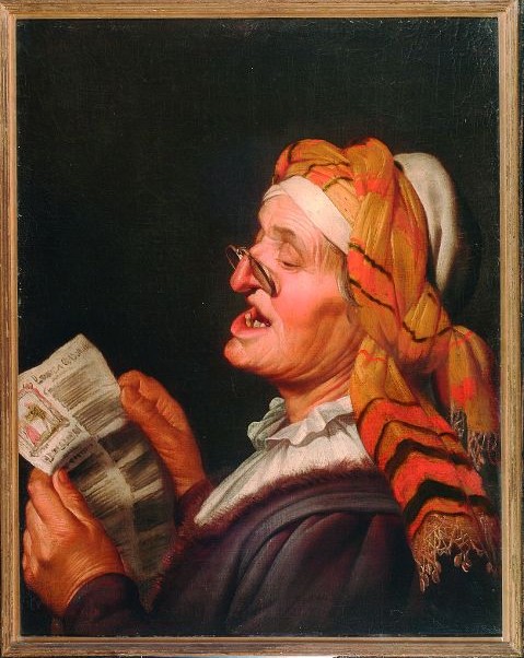 GERRIT VAN HONTHORST HUILE SUR TOILE