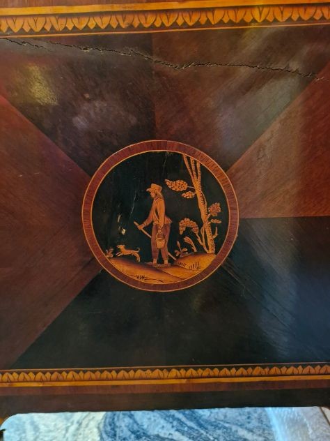 Paire de commodes néoclassiques-photo-5