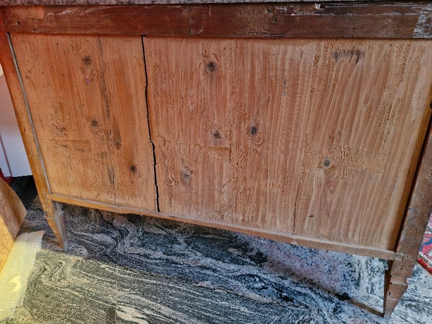 Paire de commodes néoclassiques-photo-8