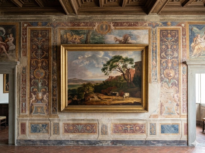 PAYSAGE AVEC DES ANIMAUX-photo-2