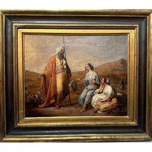 SCÈNE DE GENRE AVEC BERGER ET FEMMES