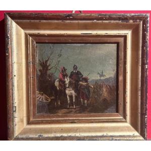 Soldats à cheval 12,5x14 cm