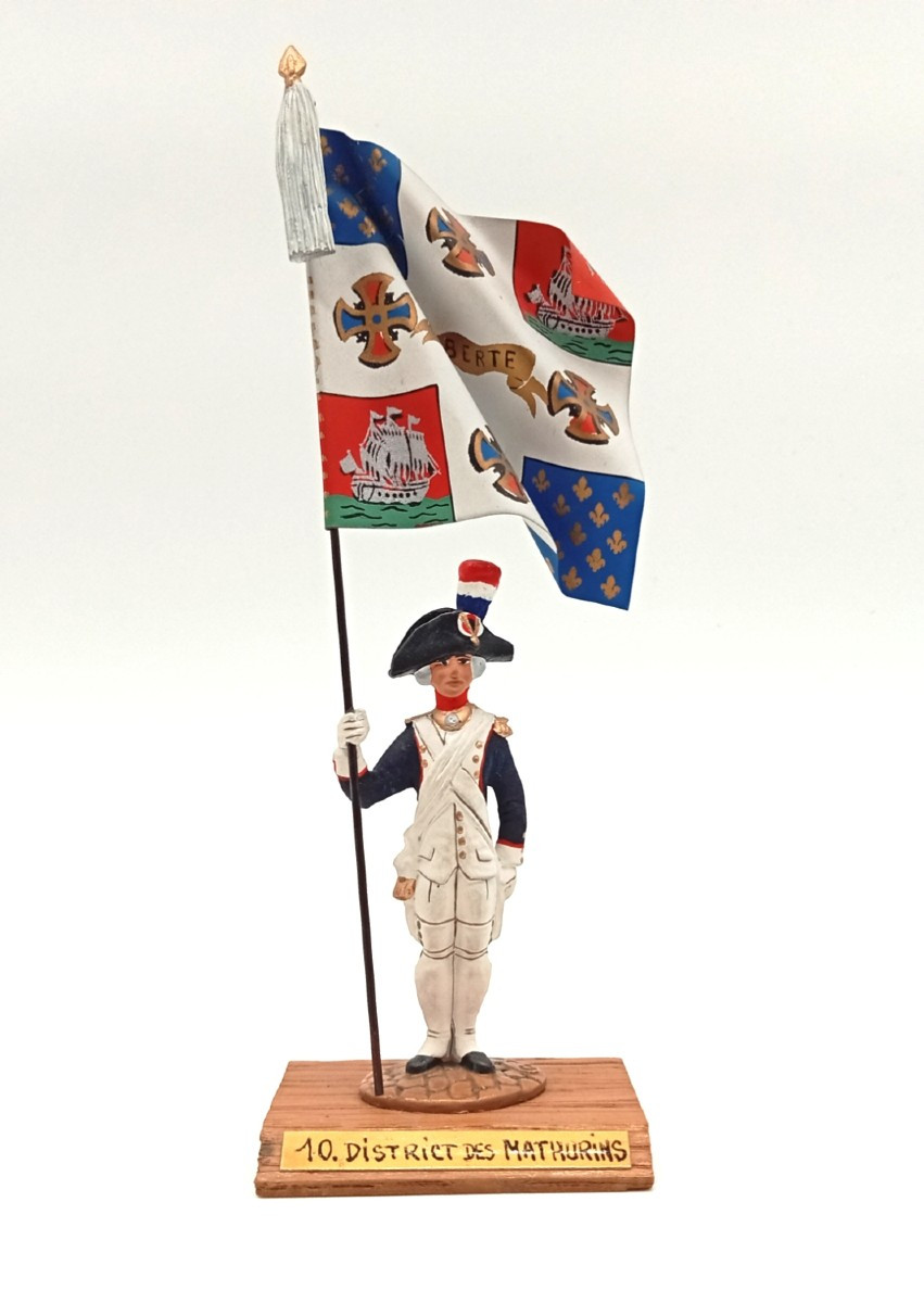 Tin Soldier, Flag, Mathurins District, French Revolution, Guy Renaud House