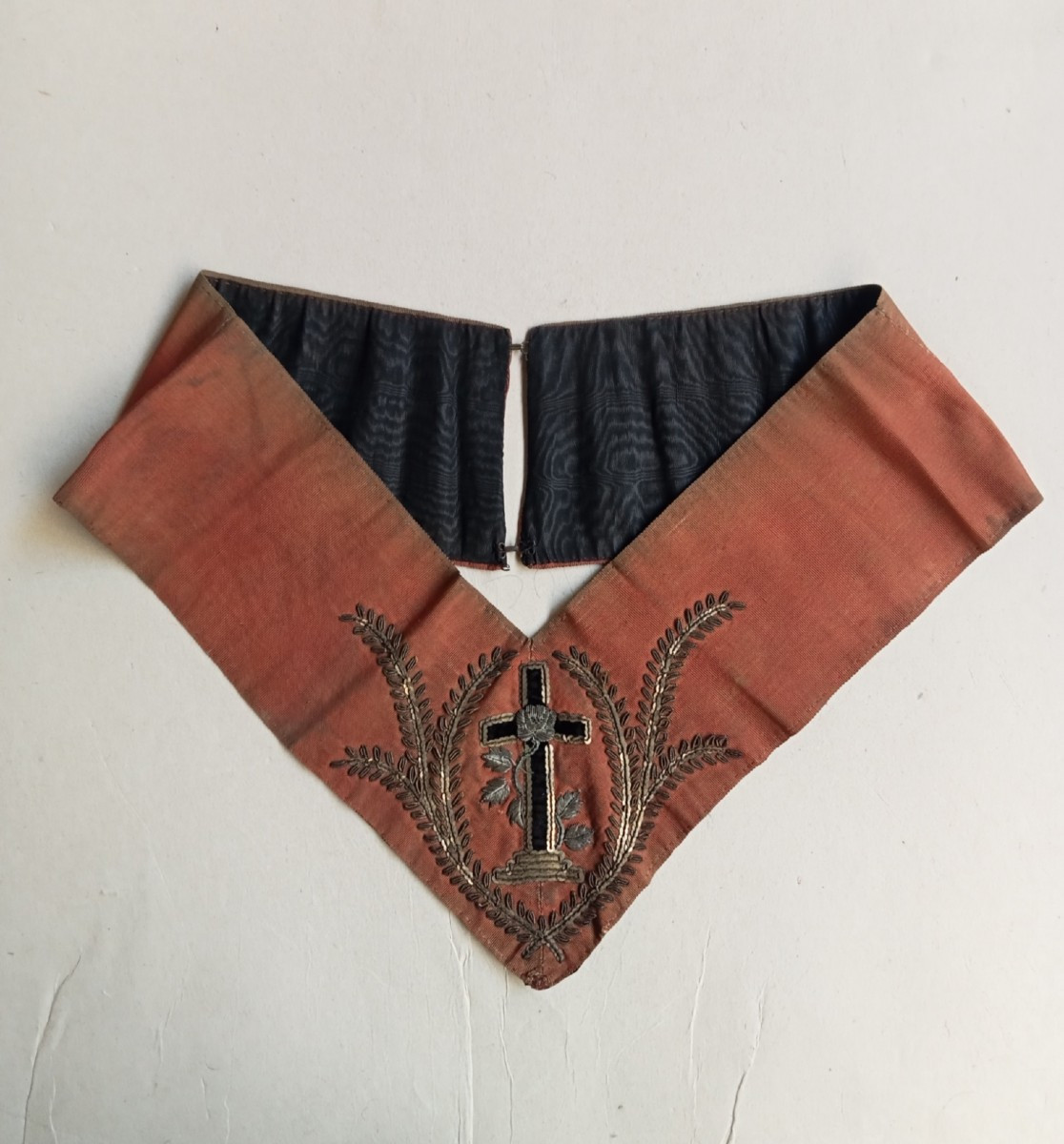 Rose-croix Freemason Sash, First Half Of The 19th Century, Freemasonry 