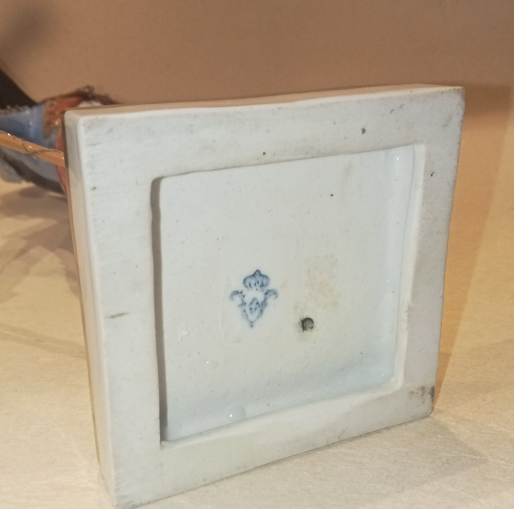 Figurine Tambour-major 3ème régiment de ligne par Van Gerdinge porcelaine Saxe Sitzendorf-photo-2