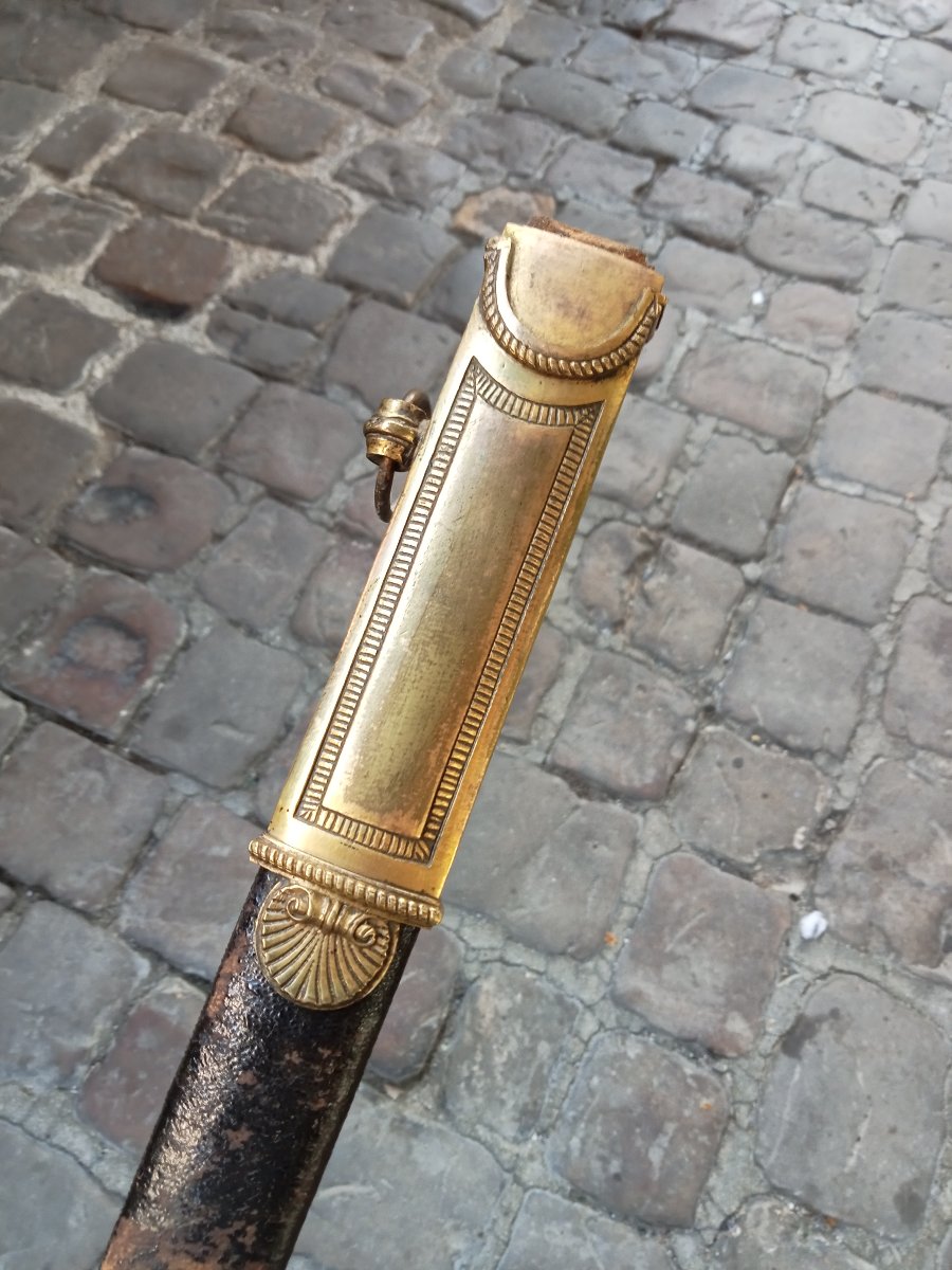 Navy Senior Officer's Saber, Pairial Model, Year XII (1804), First Empire -photo-5