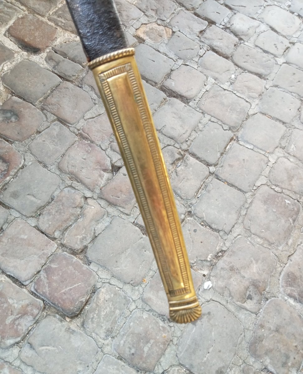 Navy Senior Officer's Saber, Pairial Model, Year XII (1804), First Empire -photo-8