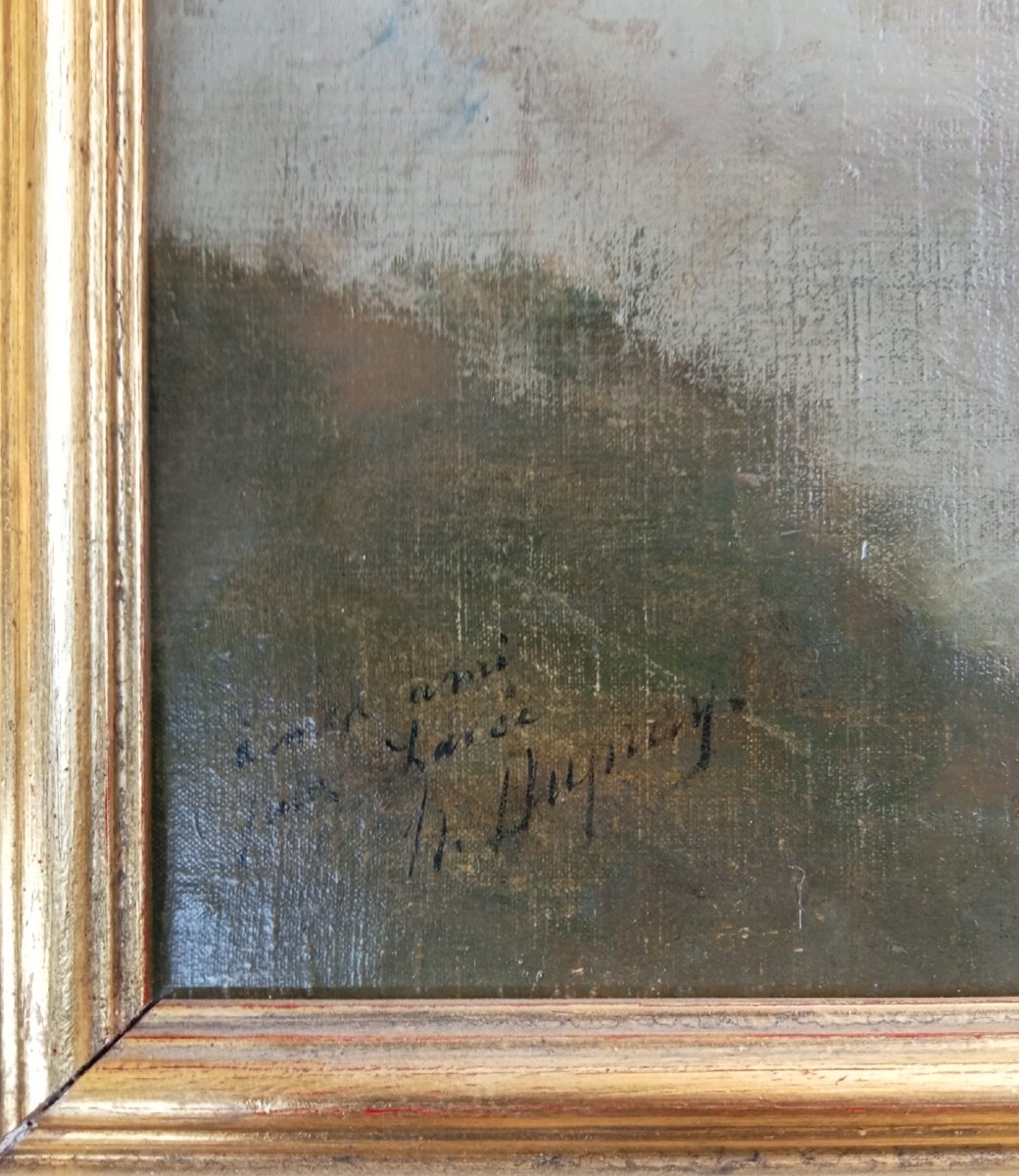 Marshal Mac Mahon And His Staff, Oil On Canvas Signed By Henri Dupray, 19th Century-photo-3