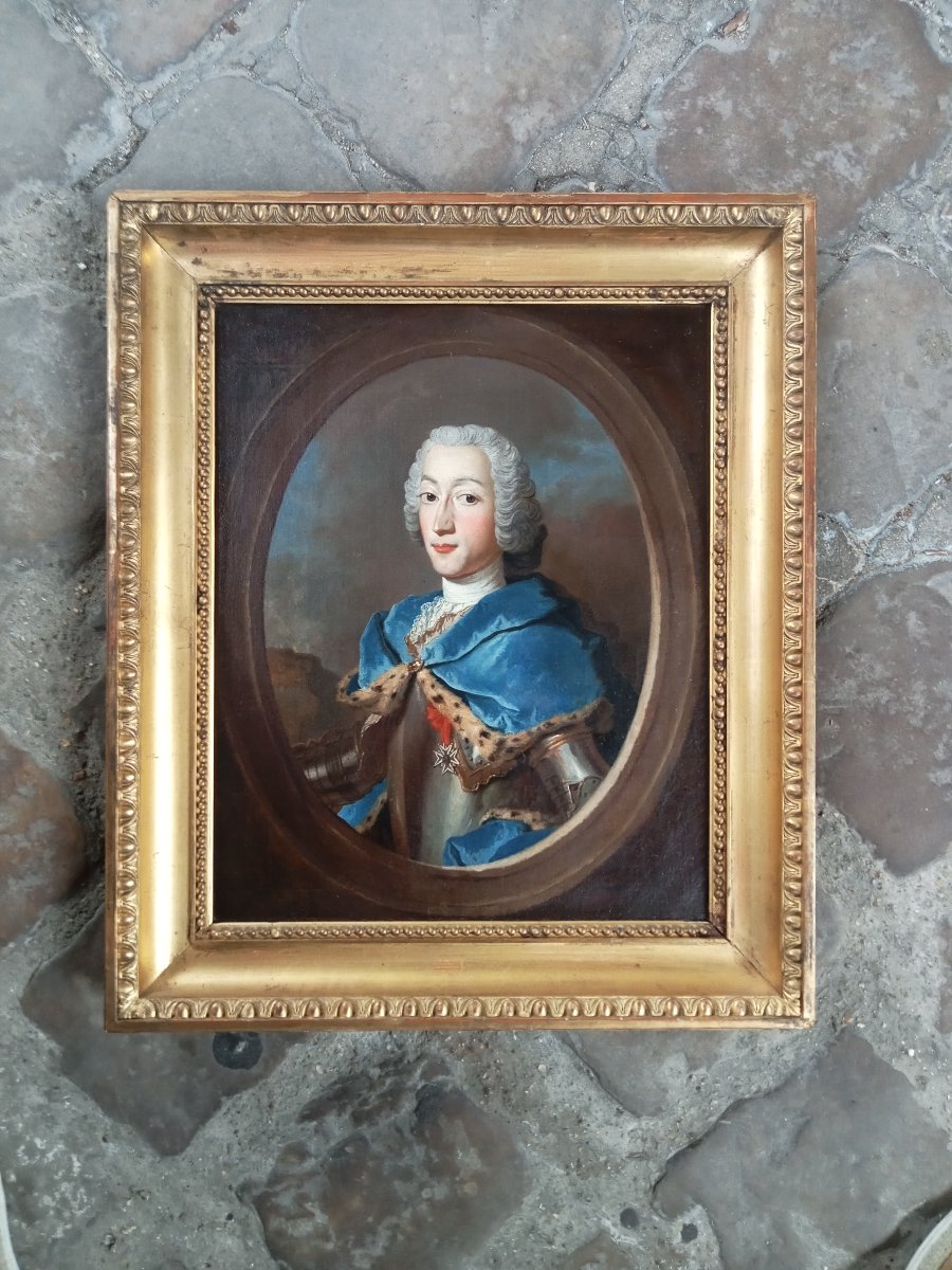 portrait présumé du prince évêque Clément auguste de Bavière, Clemens August von Bayern ,18e-photo-2