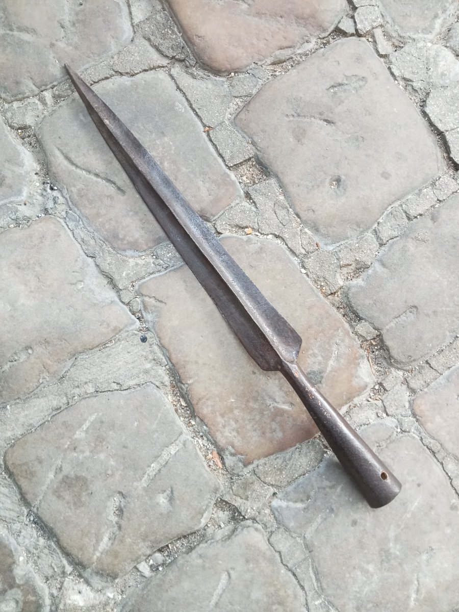 pique révolutionnaire, 1792, marquée "A.N." armes nationales, Révolution Française, 18e-photo-4