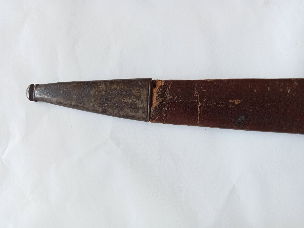 Spanish Hunting Dagger Known As A "baïonnette Bouchon," From Toledo, Dated 1860. 19th Century. Toledo-photo-8