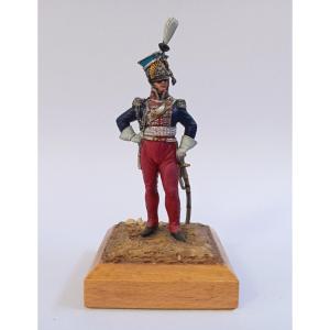 soldat de plomb, figurine peinture fine, Prince Poniatowski 1er Empire, Debersi