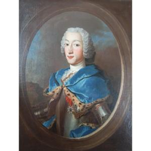 portrait présumé du prince évêque Clément auguste de Bavière, Clemens August von Bayern ,18e
