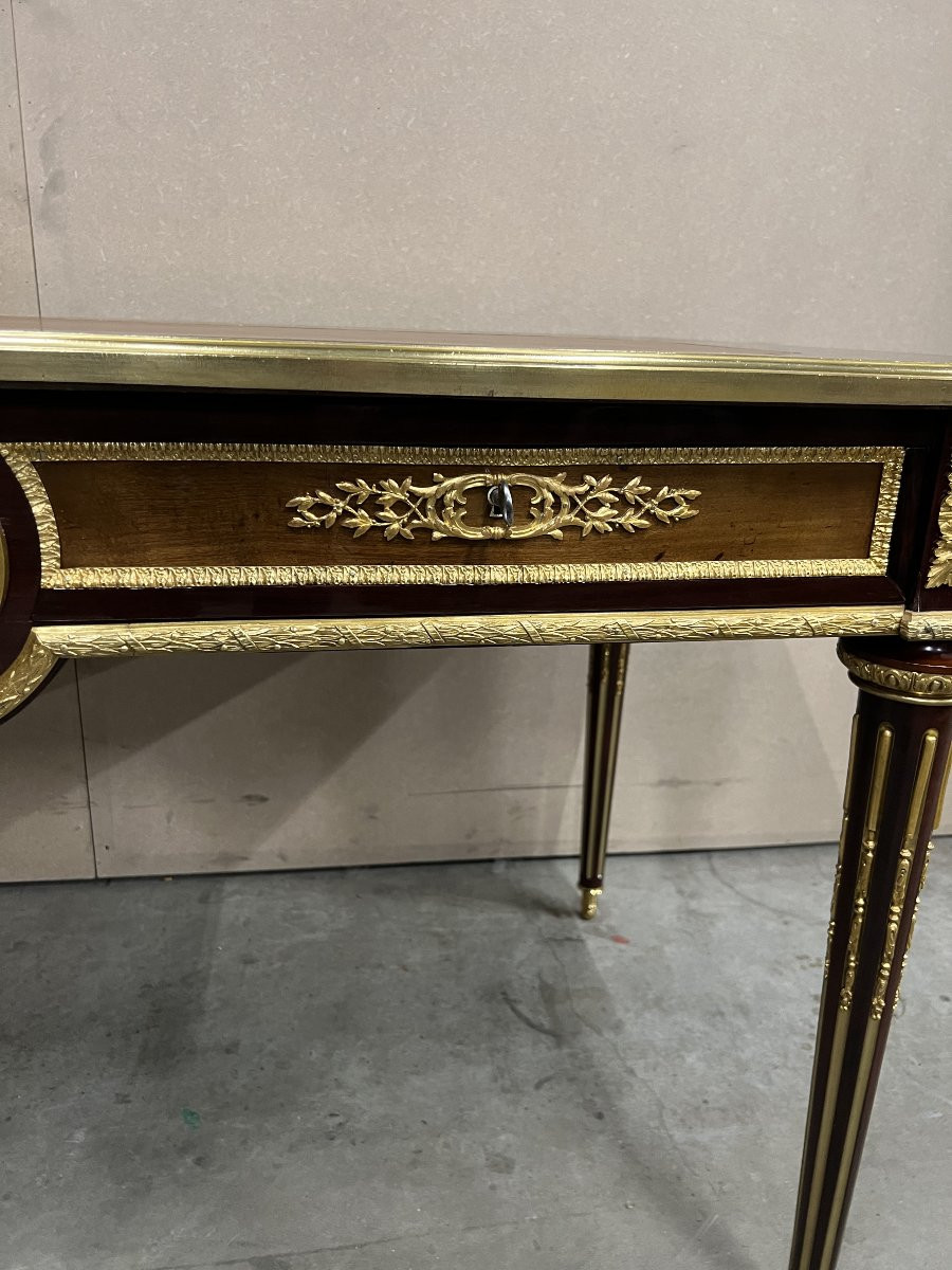 Desk Lxvi Napoleon III Style Stamped By Befort Jeune-photo-1