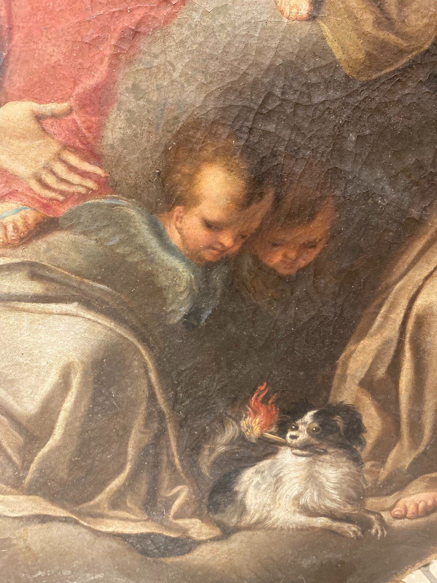 Peinture XVIIIe Siècle école émilienne-photo-4