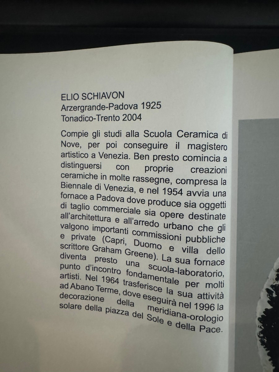 Large Plate With Painted And Engraved Figures - Elio Schiavon - 1960-photo-5