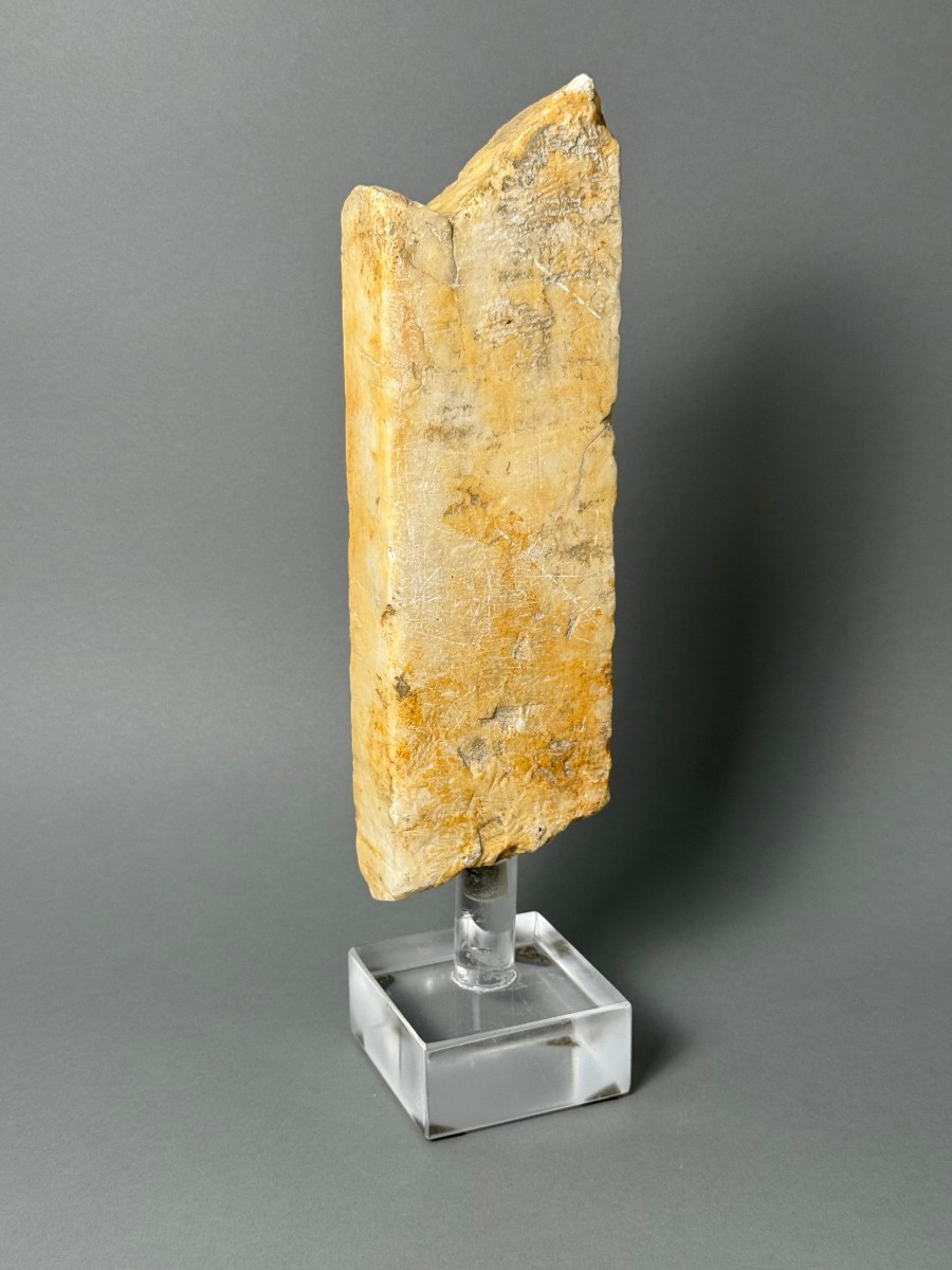 Marble Architectural Fragment - 15th Century-photo-3