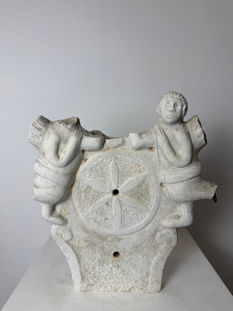 Fragment architectural en marbre - Italie, XVIe siècle