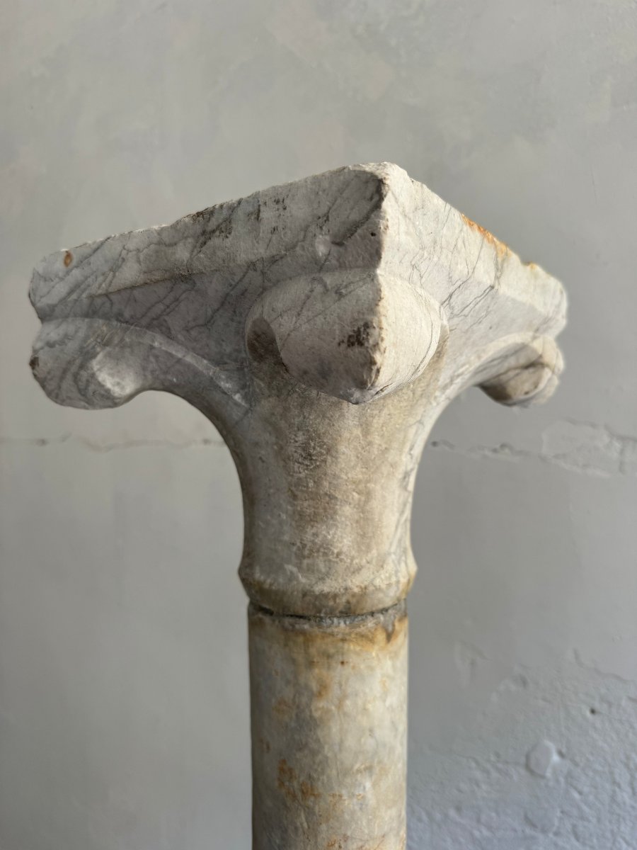 Marble Column - 15th Century. Italy -photo-3