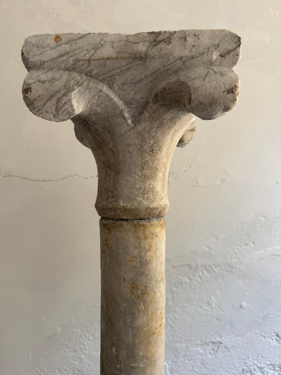 Marble Column - 15th Century. Italy -photo-4