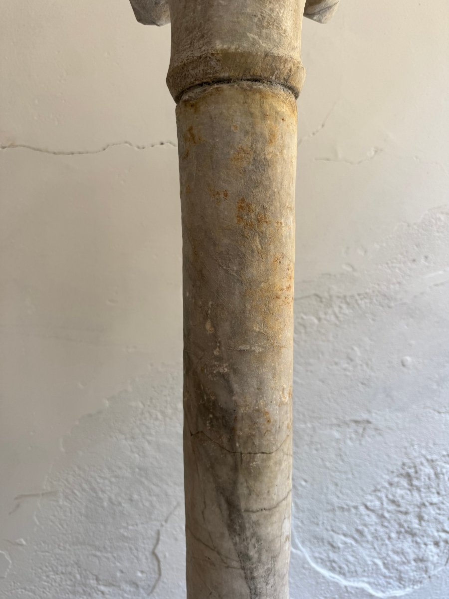 Marble Column - 15th Century. Italy -photo-2