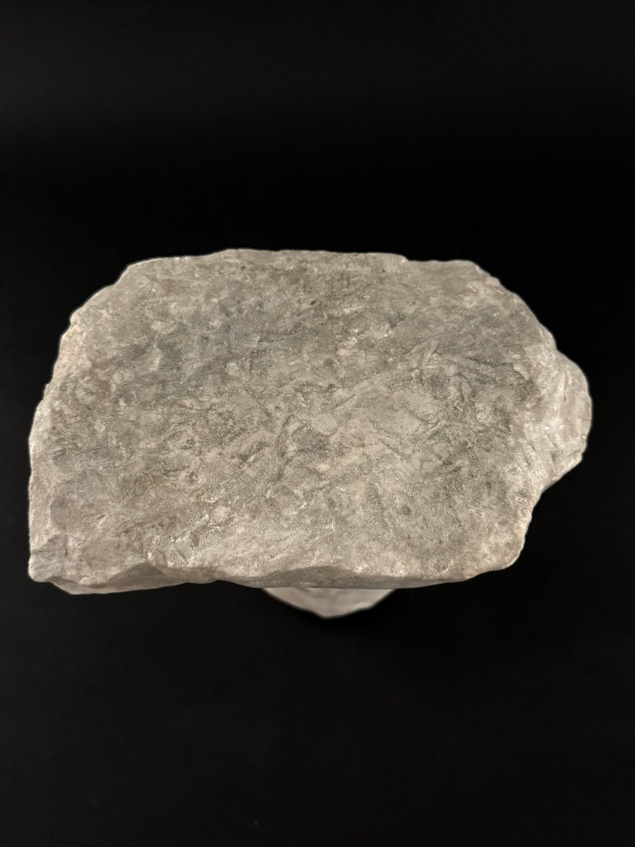 Fragment de chapiteau roman en marbre - XIIe siècle. Italie-photo-8