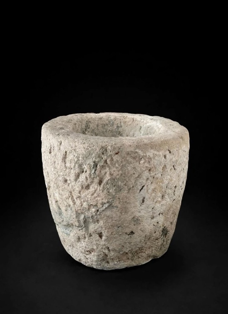 Large Stone Mortar—17th Century. Italy 