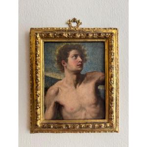 Tableau représentant Saint Sébastien. VIIe siècle.