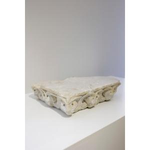 Fragment Of A Romanesque Marble Cornice - 13th Century