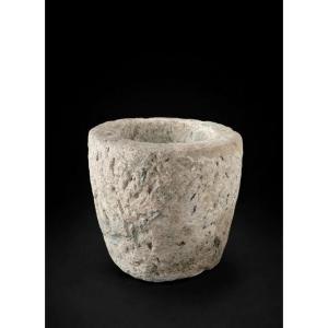 Large Stone Mortar—17th Century. Italy 