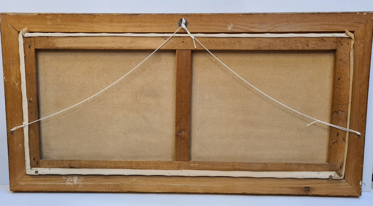 Louis Antoine Retru tableau nu feminin huile sur toile-photo-4