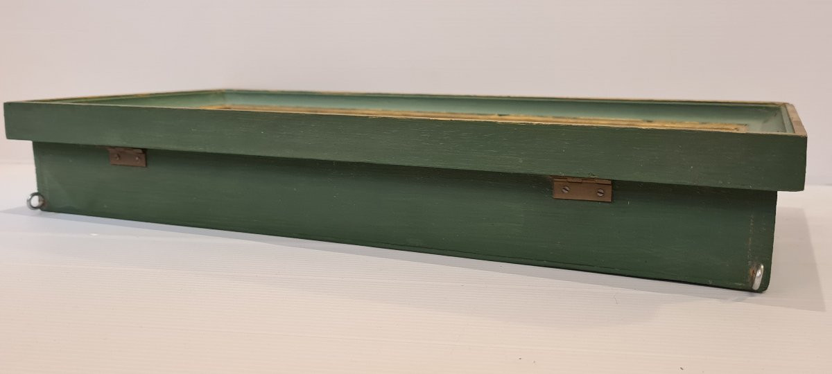 Coffret vitrine figurine soldat porte drapeau armée Francaise Napoléonienne -photo-6