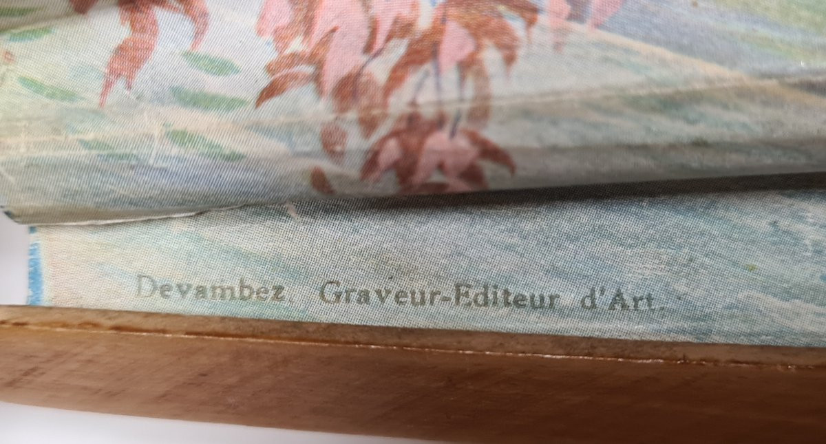 Fan Advertising Perfume L.t Pivert Azurea Abel Faivre Illustration Devambez Editeur-photo-4