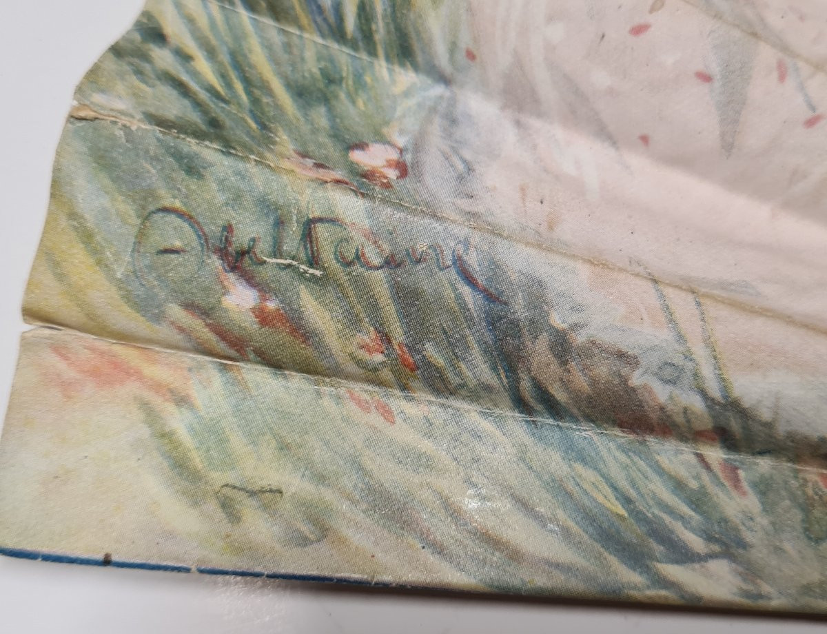 Fan Advertising Perfume L.t Pivert Azurea Abel Faivre Illustration Devambez Editeur-photo-5