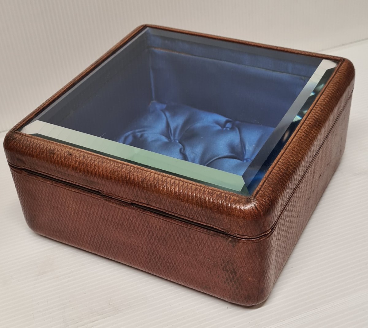 BOITE VITRINE OU COFFRET À BIJOUX NAPOLEON III XIXEME -photo-2