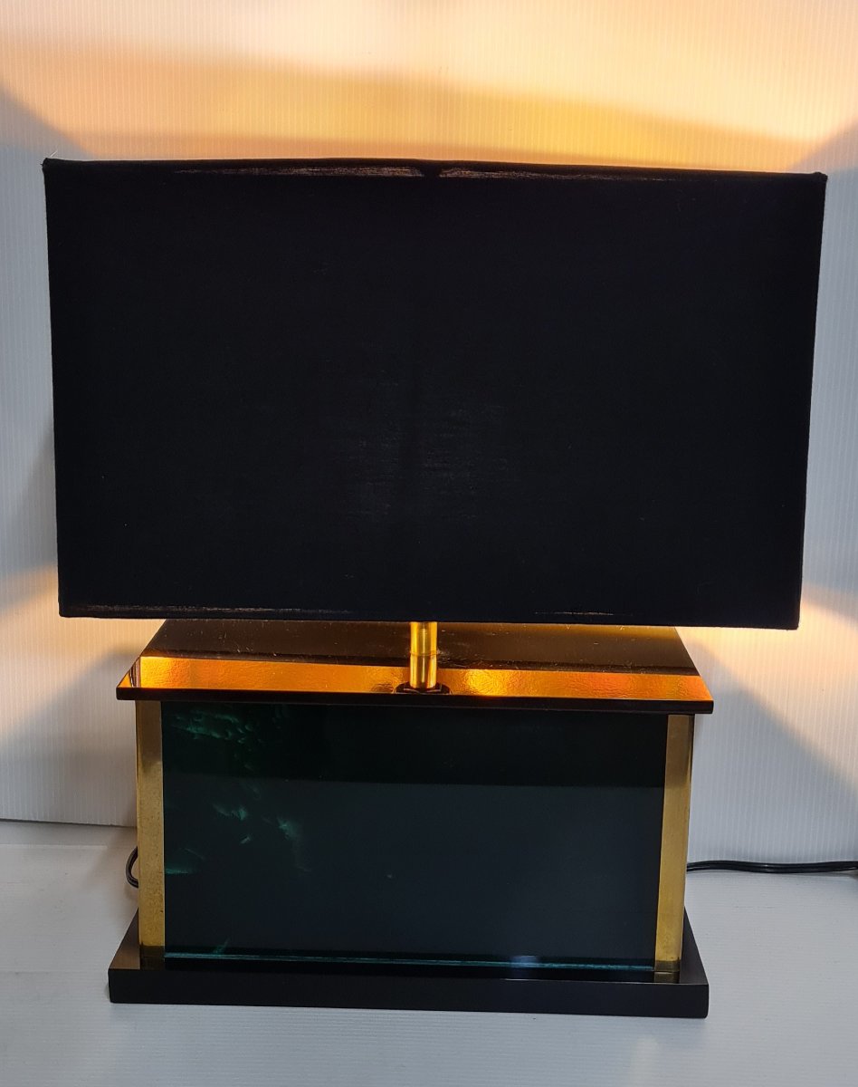 1970s Table Lamp By Willy Rizo, Romeo Rega, Vintage Hollywood Regency-photo-2