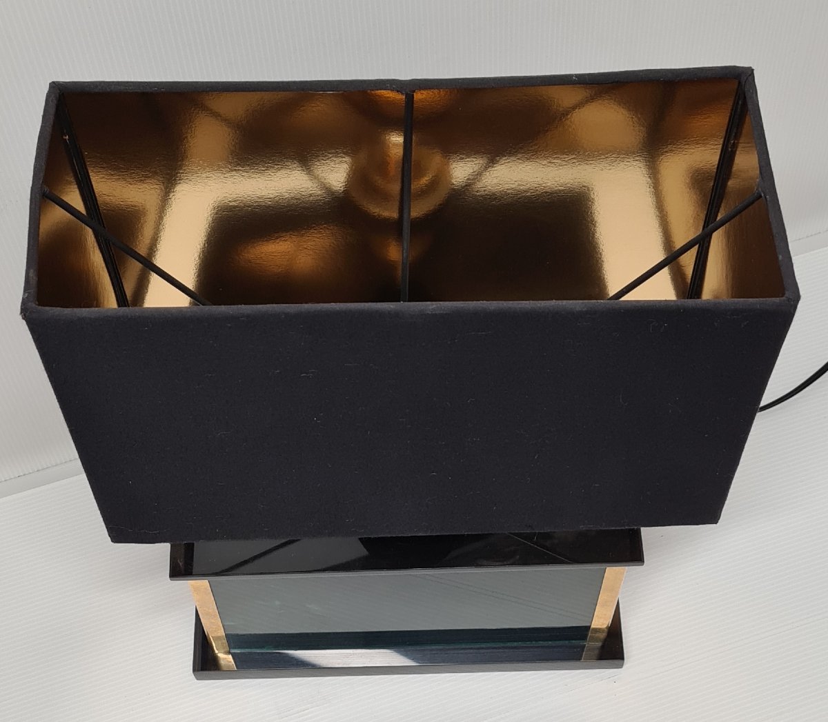 1970s Table Lamp By Willy Rizo, Romeo Rega, Vintage Hollywood Regency-photo-7