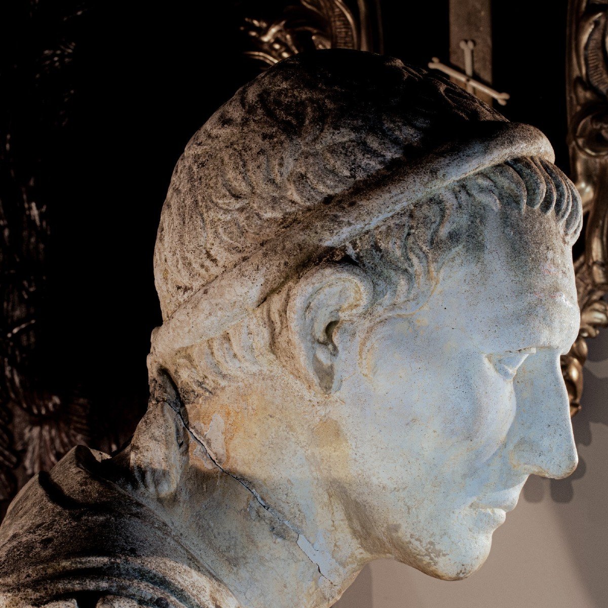Bust Of Roman Emperor-photo-3