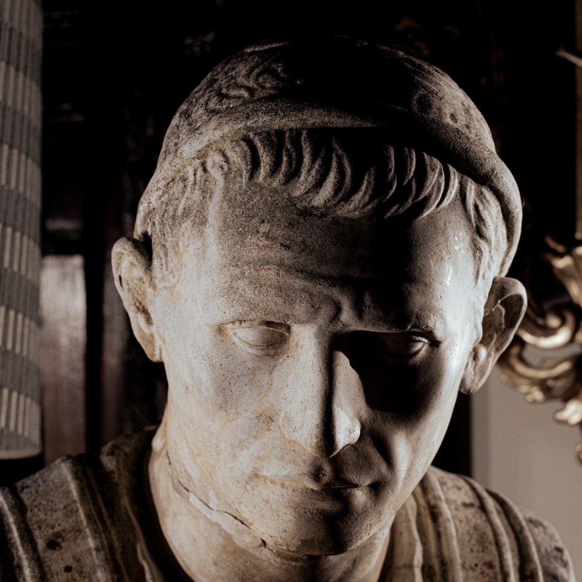 Bust Of Roman Emperor-photo-4