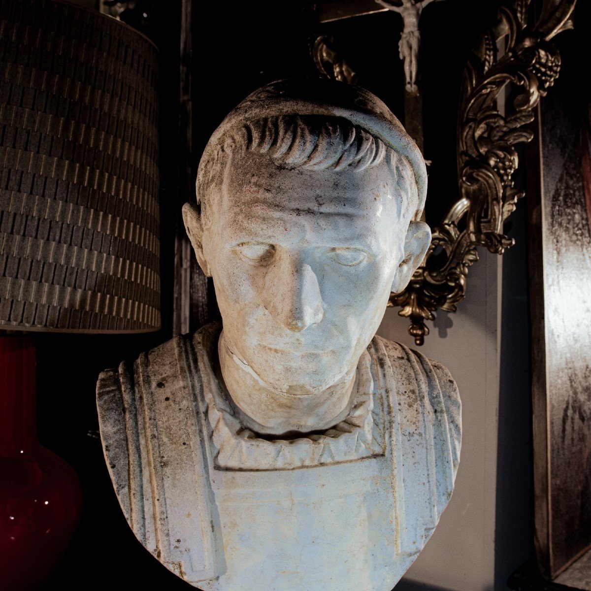 Bust Of Roman Emperor-photo-3