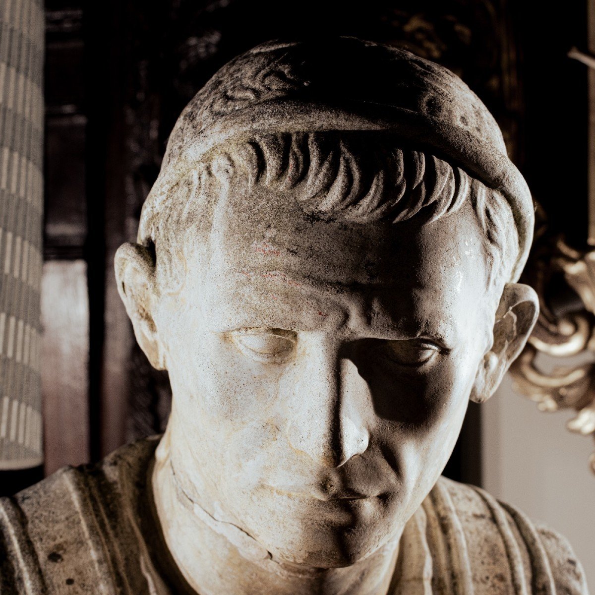 Bust Of Roman Emperor-photo-5