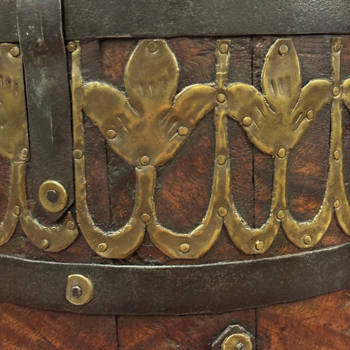 Richly Decorated Grain Measure-photo-3