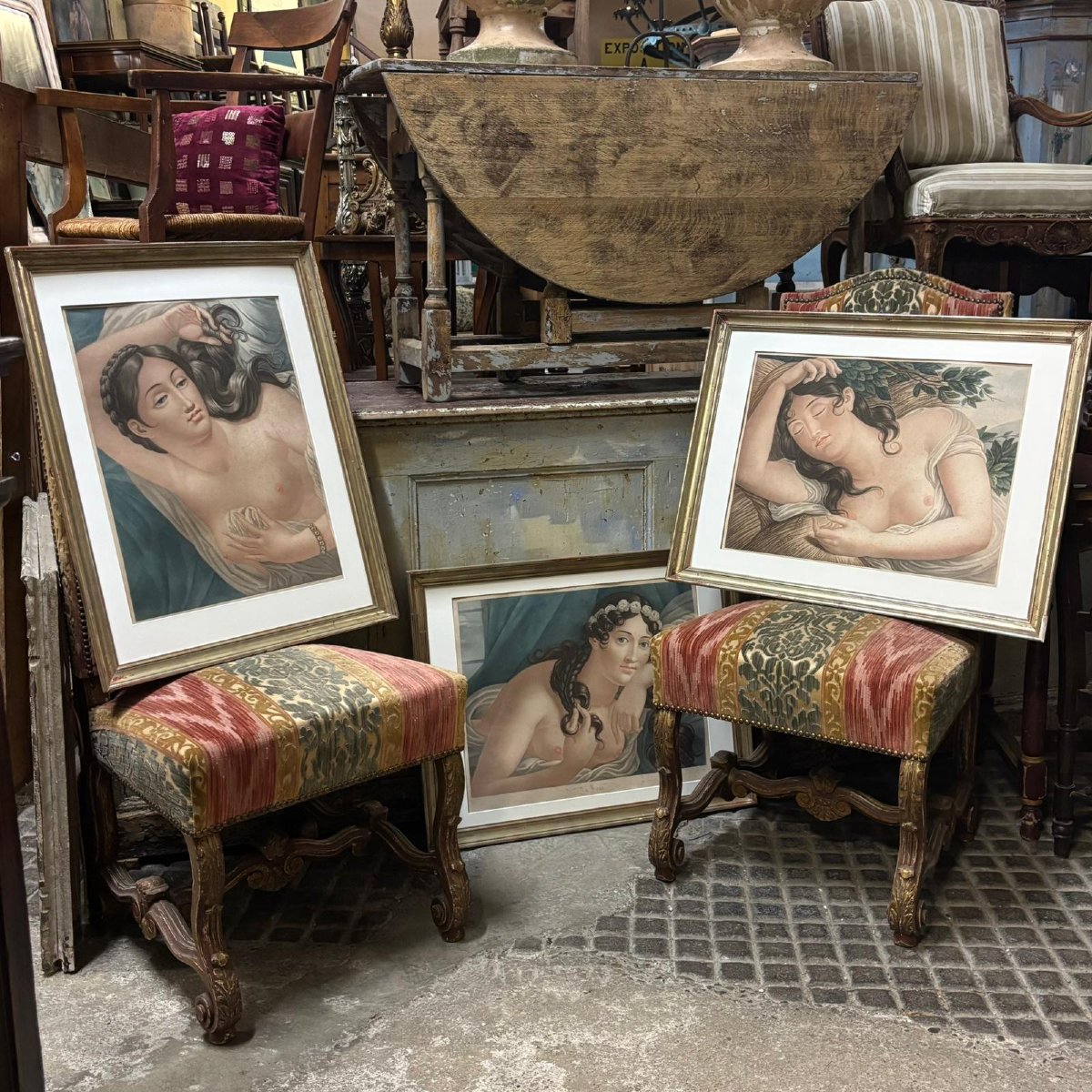 Series Of Nude Color Engravings-photo-1