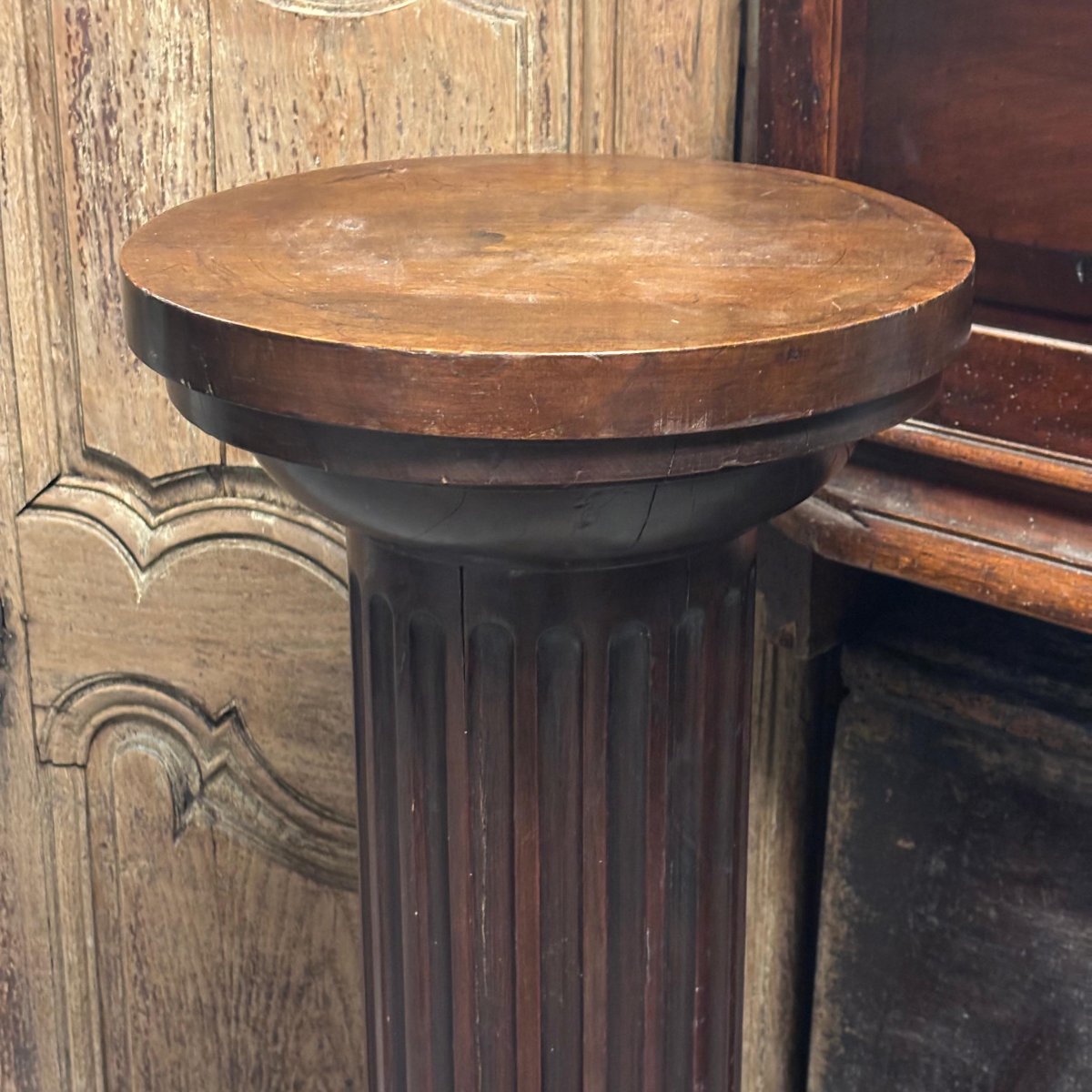 Colonne vis cannelée-photo-2