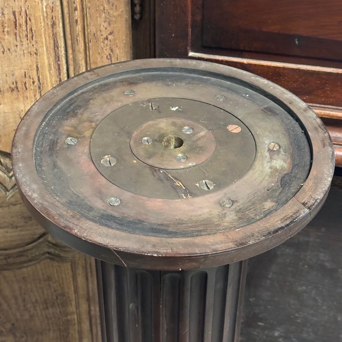 Colonne vis cannelée-photo-2