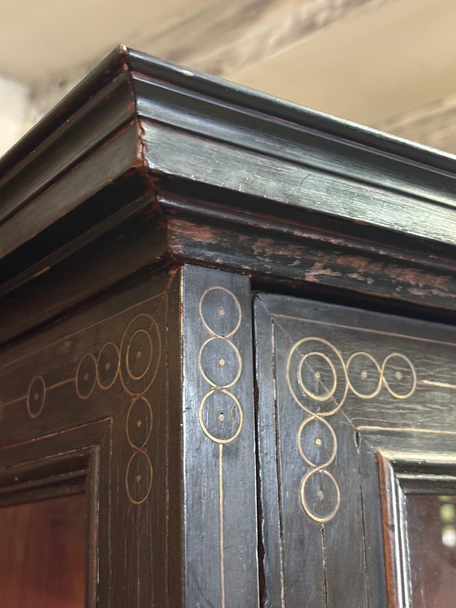 Vitrine de présentation marquetée-photo-5