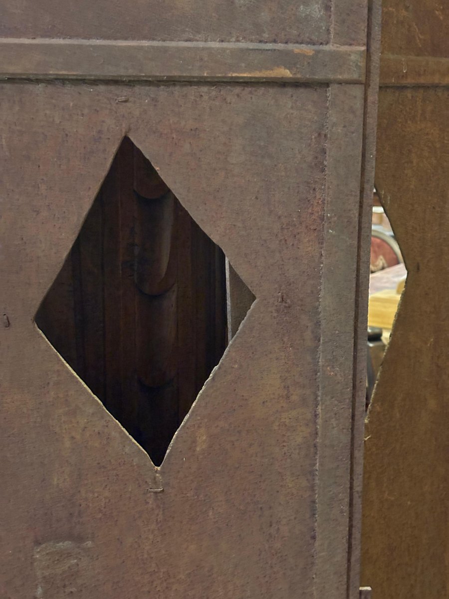 Paire de portes en fer forgé-photo-2