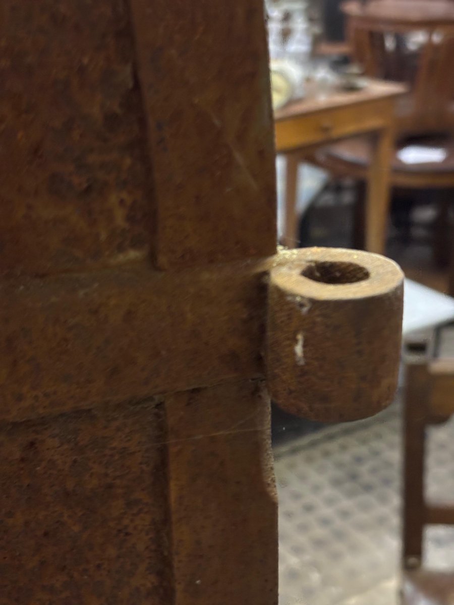 Paire de portes en fer forgé-photo-3